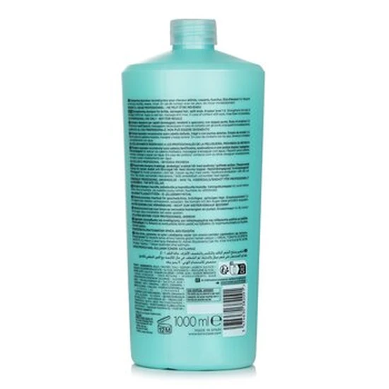 Kérastase Resistance Bain Force Architecte Strengthening Shampoo For Brittle, Damaged Hair, Split Ends 1000ml