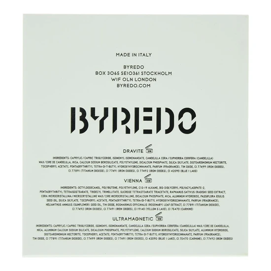 Byredo Colour Stick Set With Leather Pouch Deep Teal Dravite, Vienna + Ultramagnetic 9g