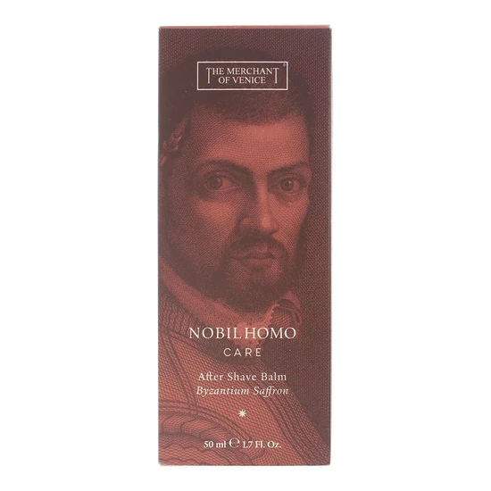The Merchant of Venice Nobil Homo Care Byzantium Saffron Aftershave Balm 50ml