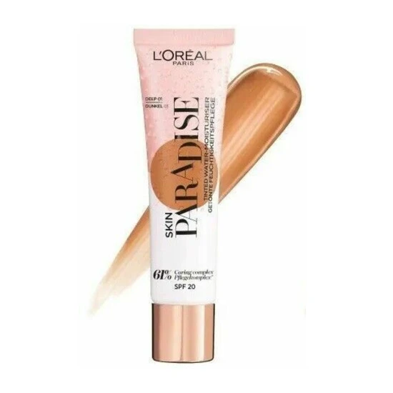 L'Oreal Paris Skin Paradise Tinted Moisturiser Foundation 01 Deep