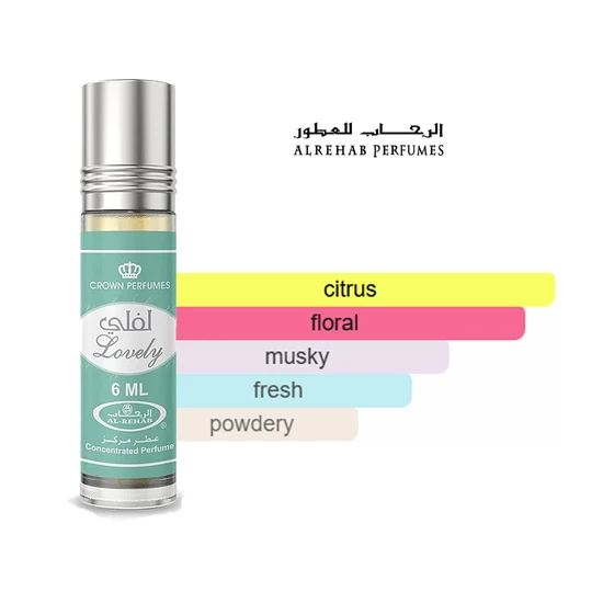 Al-Rehab Lovely Perfume Oil 6ml