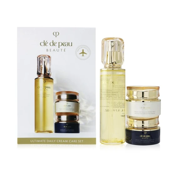 Clé de Peau Beauté Ultimate Daily Cream Care Set Hydro-Softening Lotion N+ Protective Fortifying Cream N SPF 25+ Intensive Fortifying Cream N