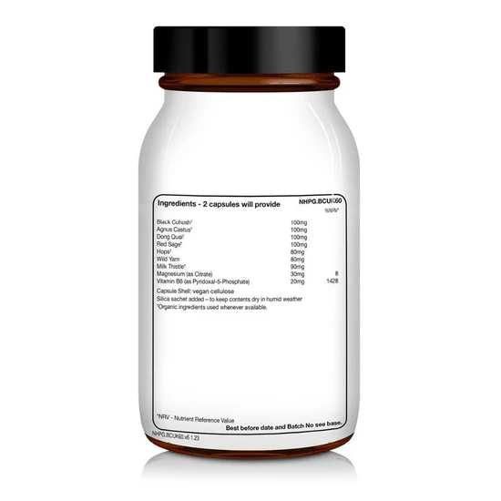 Natural Health Practice NHP Black Cohosh Nutrition Support Capsules 60 Capsules