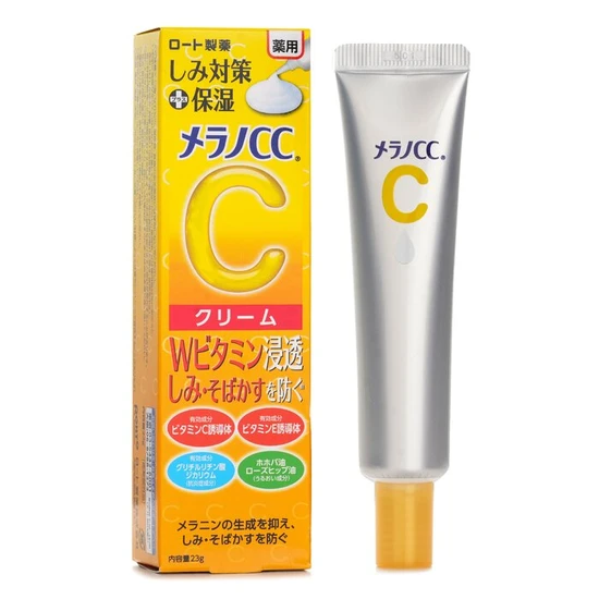 Rohto Melano CC Medicated Whitening Moisturising Cream 23g