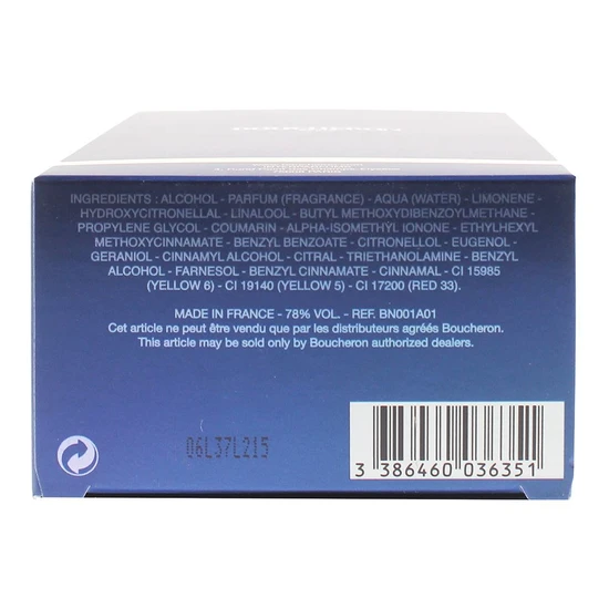 Boucheron Pour Femme Eau De Parfum 100ml