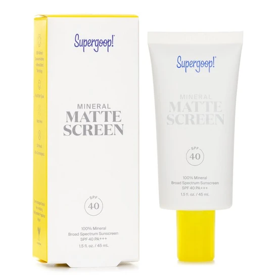 Supergoop! Mineral Mattescreen SPF 40 45ml