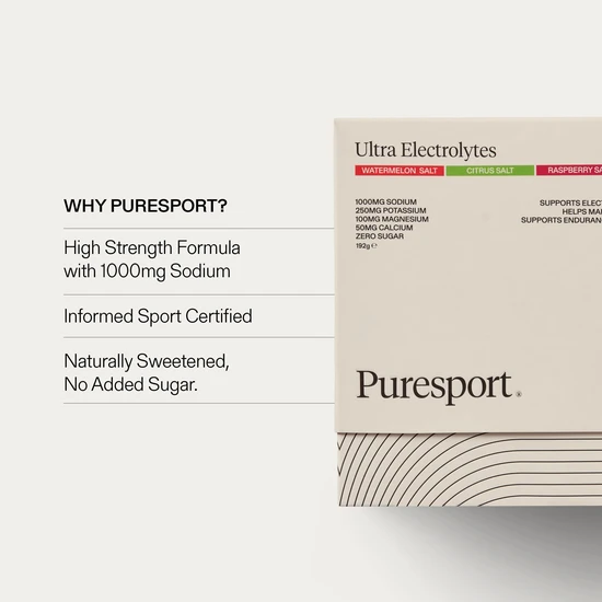 Puresport Ultra Electrolytes Variety Pack Sachets 15 Sachets