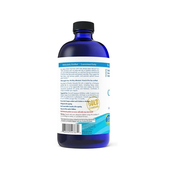 Nordic Naturals Arctic Cod Liver Oil, 1060mg Orange 473ml