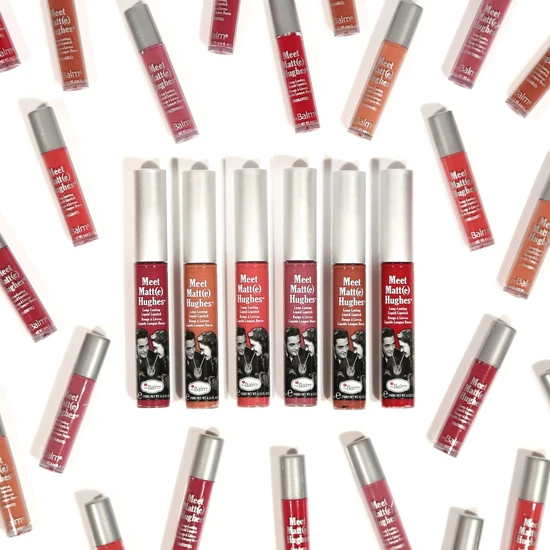 theBalm Liquid Lipstick Meet Matte Hughes Charming