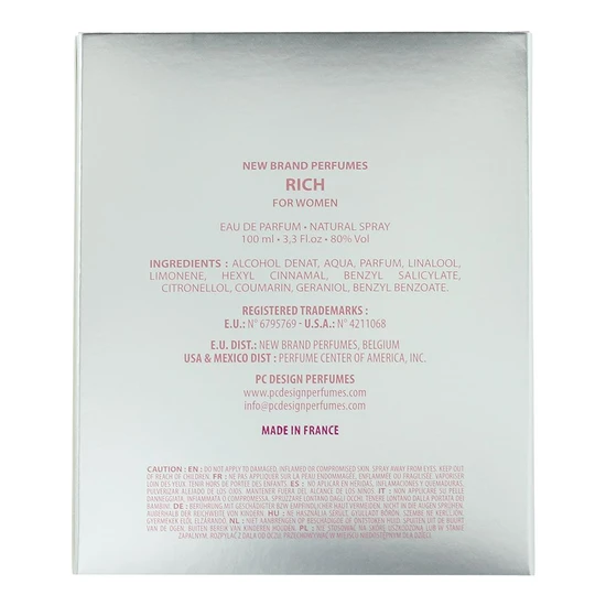 New Brand Rich Eau De Parfum 100ml