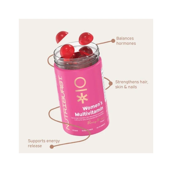 Nutriburst Women's Multivitamin Gummies 60 Gummies