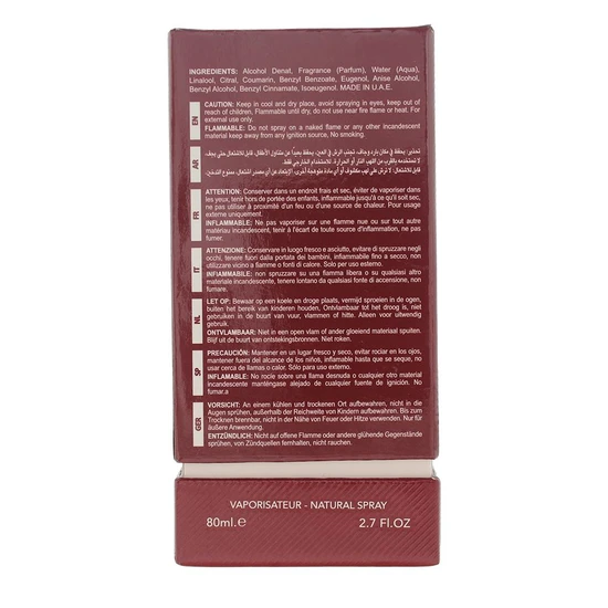 Maison Alhambra Forbidden Love Eau De Parfum 80ml