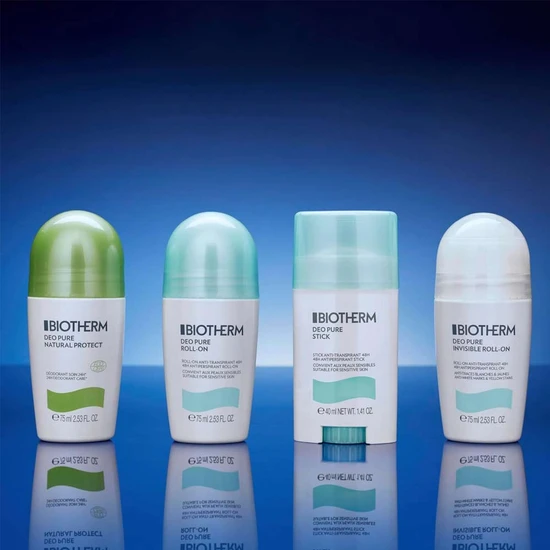 Biotherm Deo Pure Antiperspirant Roll On With Mineral Complex 75ml