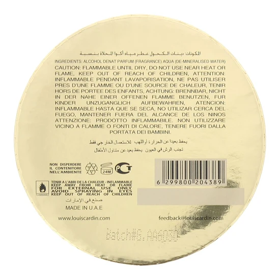 Louis Cardin Al Abak Eau De Parfum 100ml