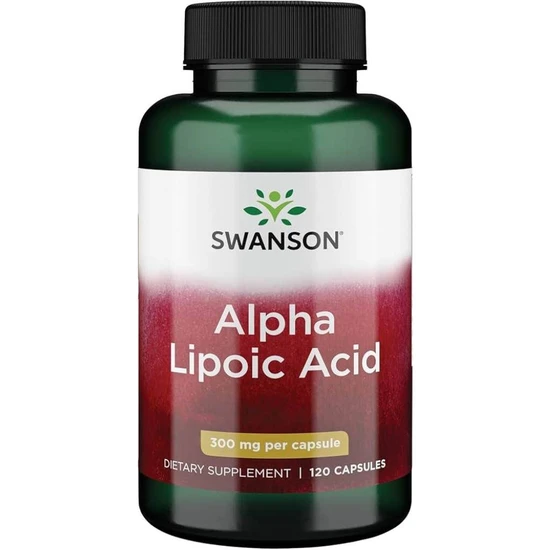 Swanson Alpha Lipoic Acid 300mg Capsules 120 Capsules
