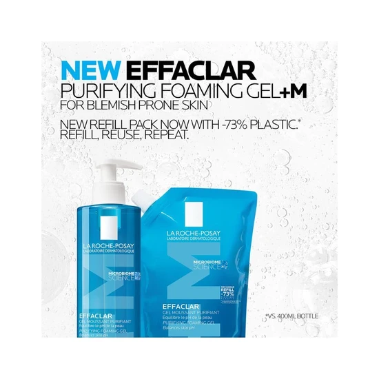 La Roche-Posay Effaclar Purifying Cleansing Gel 400ml - Refill