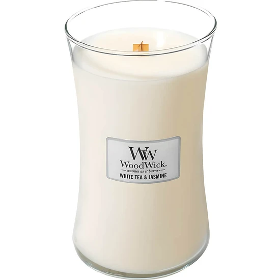 WoodWick White Tea & Jasmine Large Hourglass