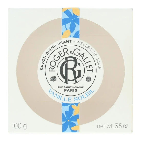 Roger & Gallet Vanille Soleil Soap 100g