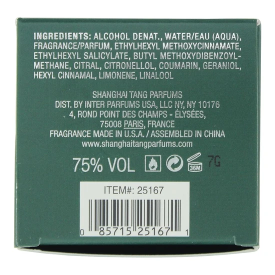 Shanghai Tang Jade Dragon Eau De Toilette 100ml