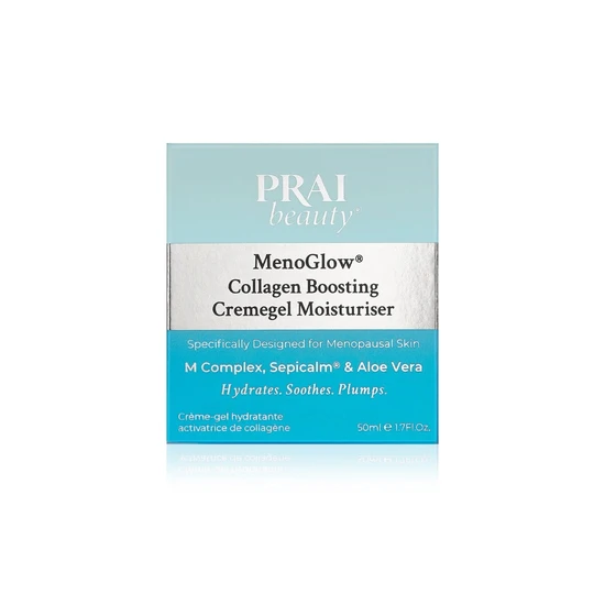 PRAI MenoGlow Collagen Boosting Creme Gel Moisturiser 50ml