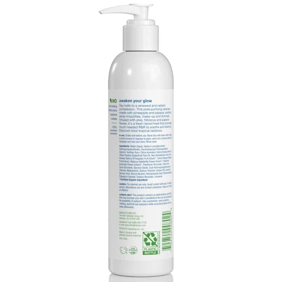 Alba Botanica Pore Purifying Pineapple Facial Cleanser 237ml