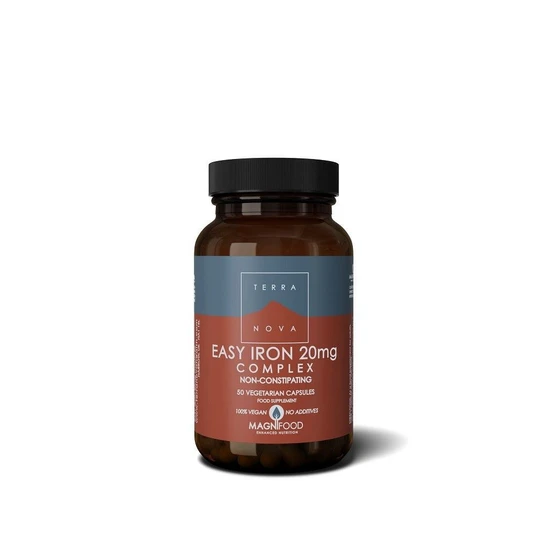 Terranova Easy Iron 20mg Complex Vegicaps 50 Vegicaps