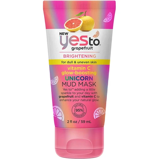 Yes To Grapefruit Vitamin C Glow Boosting Unicorn Mud Mask 59ml