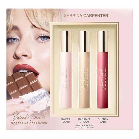 Sabrina Carpenter Sweet Tooth Travel Trio Gift Set
