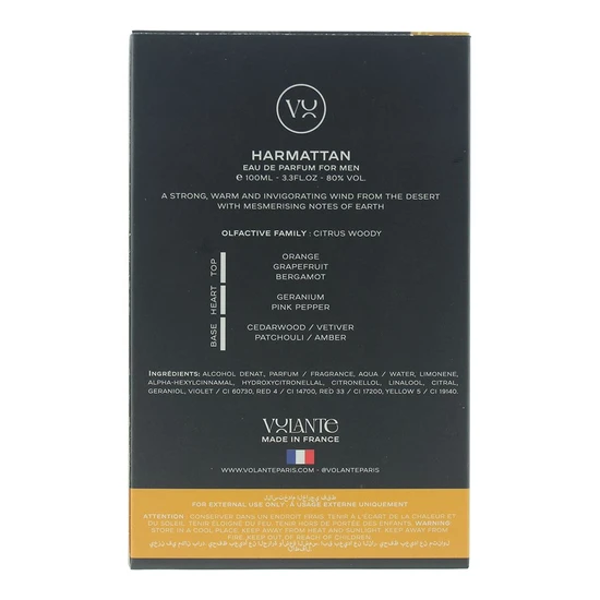 Volante Harmattan Eau De Parfum 100ml