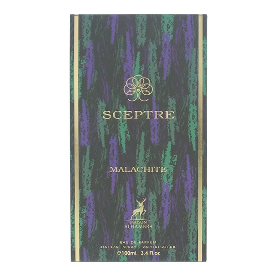 Maison Alhambra Sceptre Malachite Eau De Parfum Fragrance 100ml