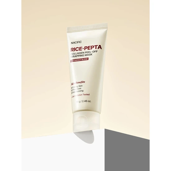 Nacific Rice Pepta Collagen Peel-off Wrapping Mask 70g