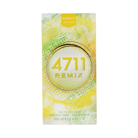 4711 Remix Lemon Urban Summer Eau De Cologne 100ml