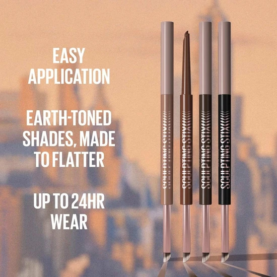Maybelline Sculpting Stix 2-In-1 Eyeliner & Brush 014 Mocha Contour