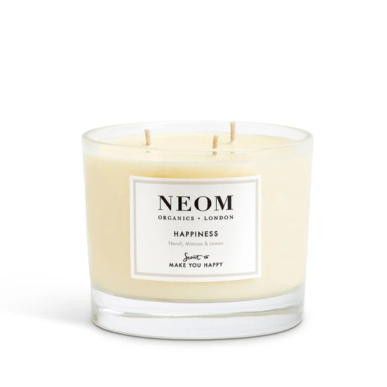Neom Organics Happiness Scented 3 Wick Candle