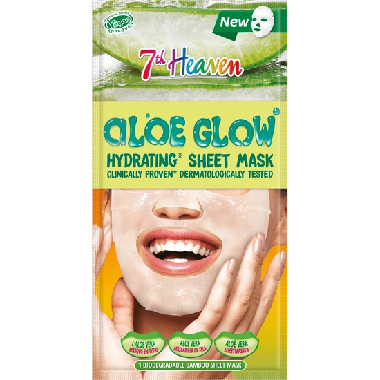 Montagne Jeunesse 7th Heaven Aloe Glow Hydrating Sheet Mask 1 Sheet Mask