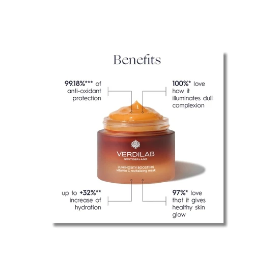 Verdilab Luminosity Boosting Vitamin C Revitalising Mask 50ml