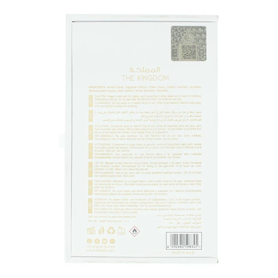 Lattafa The Kingdom Eau De Parfum 100ml