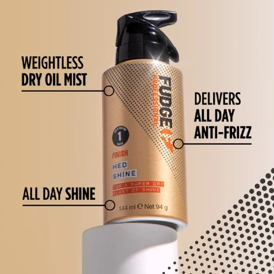 Fudge Professional Styling Hed Shine Spray 144ml
