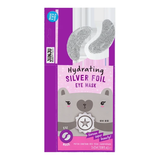 JiinJu Beauty Jiinju Hydrating Silver Foil Under Eye Mask Pack of 5