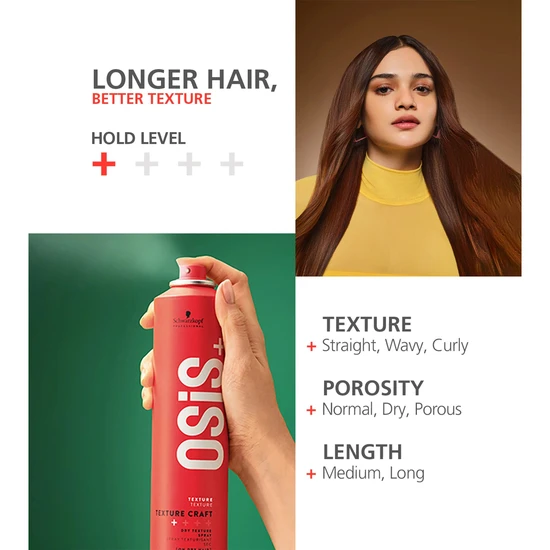 Schwarzkopf Osis+ Texture Craft Dry Texture Spray 300ml