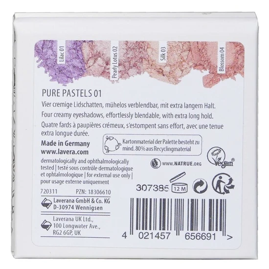 Lavera Signature Colour Collection 01 Pure Pastels