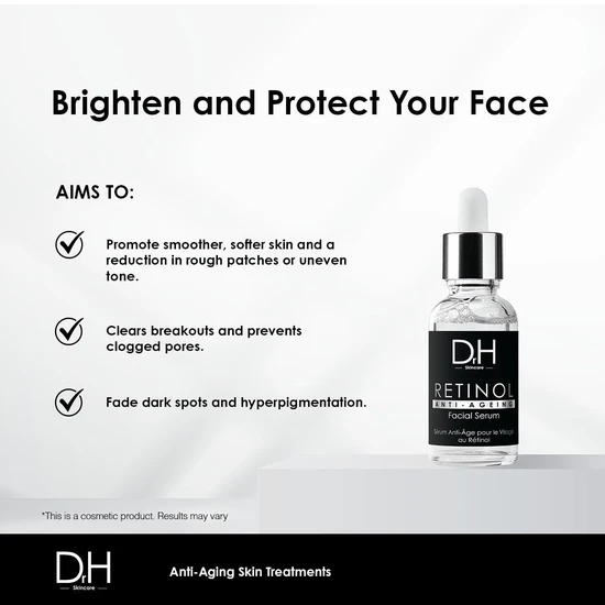 Dr H Anti-Ageing Retinol Facial Serum 30ml