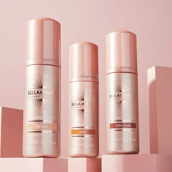 Bellamianta Self Tanning Gift Set Mousse Ultra Dark