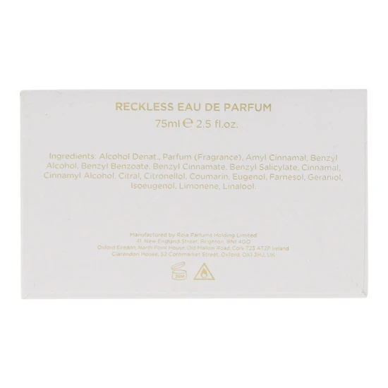 Roja Parfums Reckless Eau De Parfum 75ml