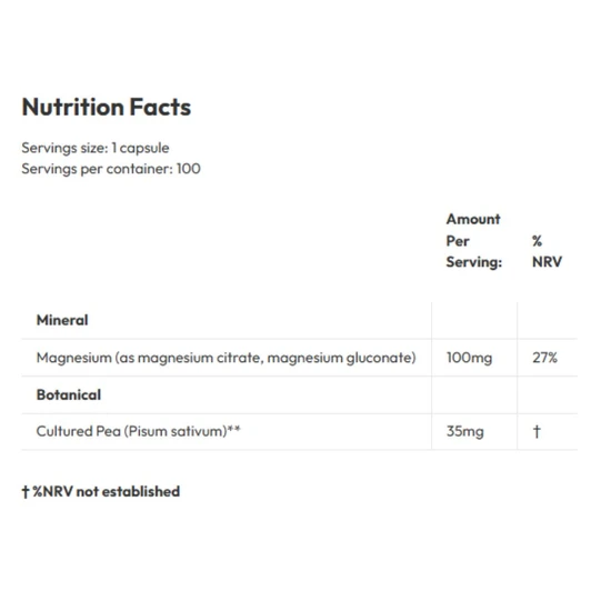 Biotics Research Mg-Zyme Magnesium Capsules 100 Capsules