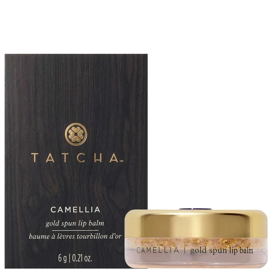 Tatcha Camellia Gold Spun Lip Balm 6g
