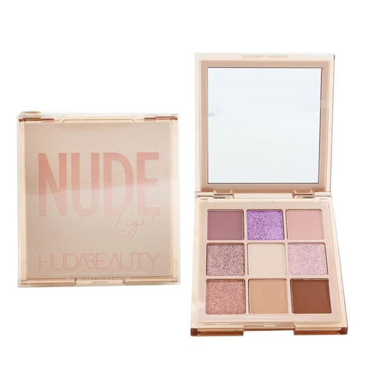 Huda Beauty NUDE Obsessions Eyeshadow Palette Light