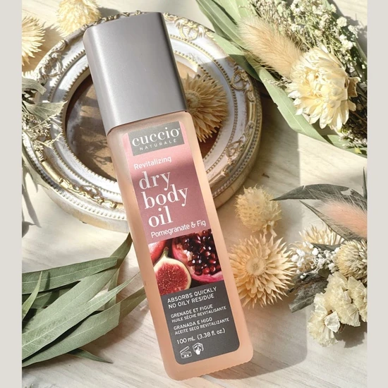 Cuccio Pomegranate & Fig Revitalising Dry Body Oil 100ml