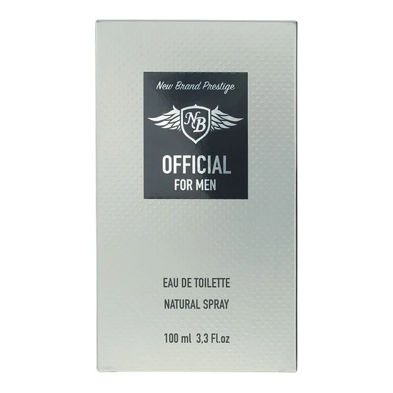 New Brand Prestige Official For Men Eau De Toilette 100ml