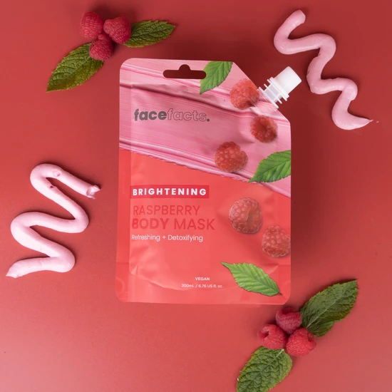 Face Facts Brightening Raspberry Body Mask 200ml